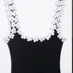 Black Sleeveless Gown - Image 4