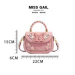 Miss Gail pink bag - Image 3