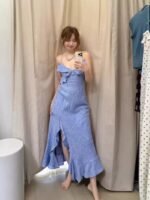Blue skirt dress - Image 3